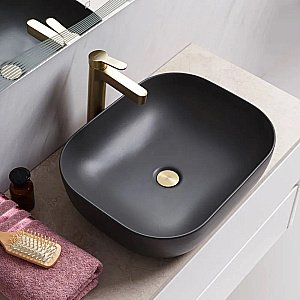 Раковина накладная BelBagno 50 BB1302-H311 серая матовая купить в интернет-магазине Sanbest