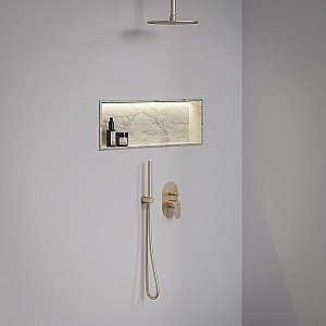 Смеситель для душа Ravak Eleganta X070372 розовое золото купить в интернет-магазине сантехники Sanbest