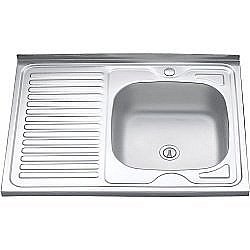 Мойка кухонная Melana 072 t R (*20) чаша справа купить в интернет-магазине сантехники Sanbest