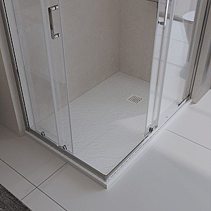 Душевой поддон Belbagno TRAY-MR-UNO-AH-120/80-35-W-BO белый/решетка белая матовая купить в интернет-магазине Sanbest