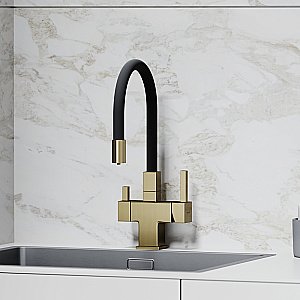 Смеситель для кухни Sancos Arno SC4005BG брашированное золото купить в интернет-магазине сантехники Sanbest