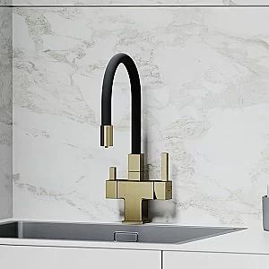 Смеситель для кухни Sancos Arno SC4005BG брашированное золото купить в интернет-магазине сантехники Sanbest