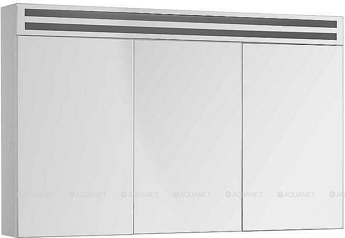 Зеркальный шкаф De Aqua Эколь 184807 100 белый купить в интернет-магазине сантехники Sanbest