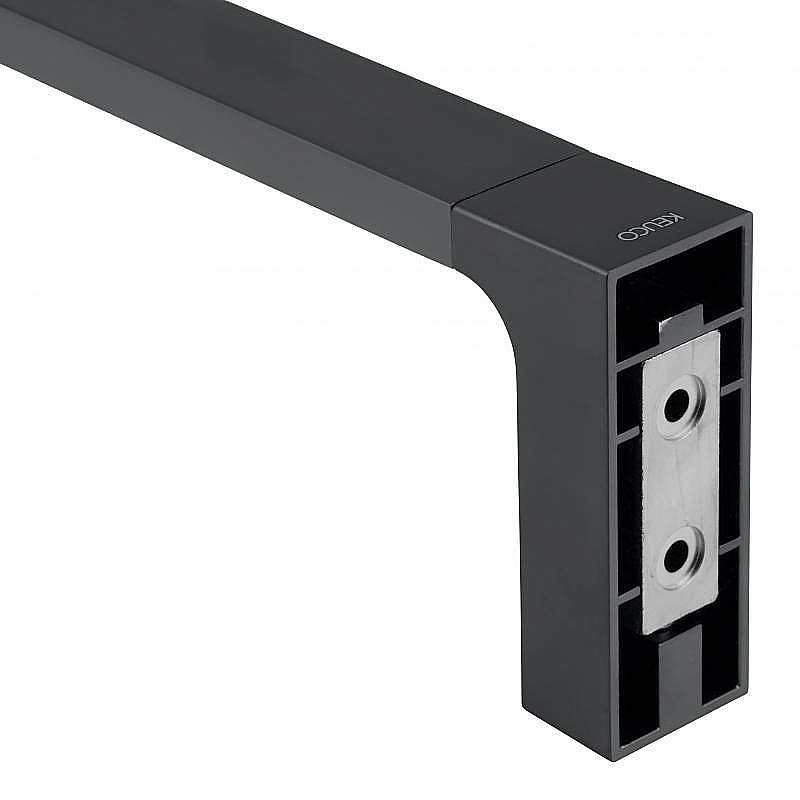 Полотенцедержатель KEUCO EDITION 11 11120130000 хром черный купить в интернет-магазине сантехники Sanbest