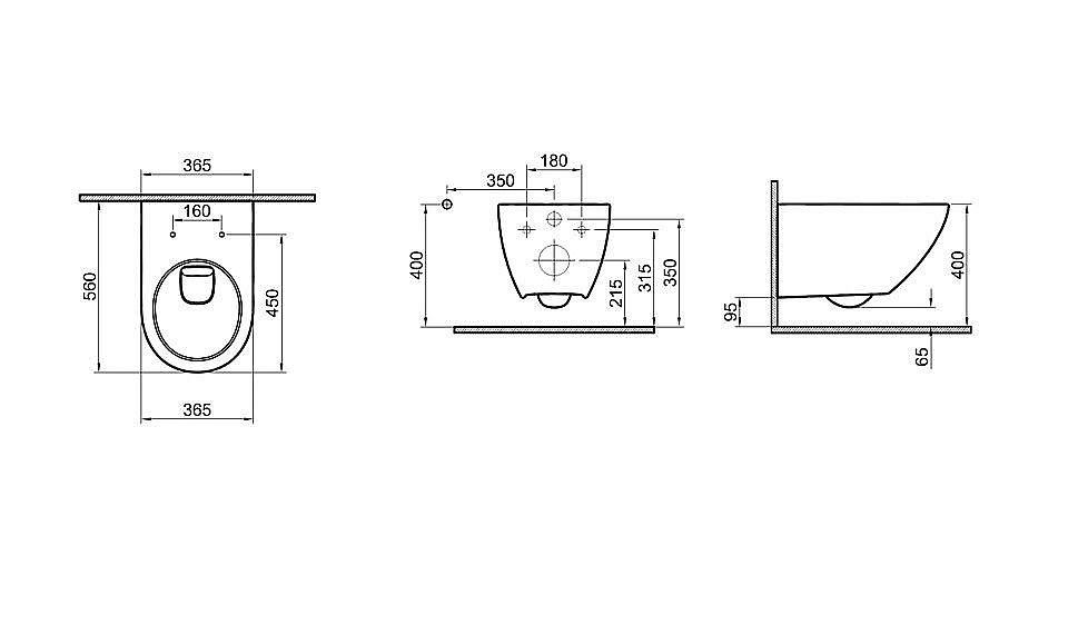 Унитаз с инсталляцией Cersanit Street Fusion Vortex 64578 с крышкой микролифт, безободковый купить в интернет-магазине Sanbest