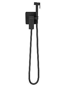 Смеситель с гигиеническим душем встраиваемый WONZON & WOGHAND EDGE, Черный матовый (WW-88829003-MB) купить в интернет-магазине сантехники Sanbest