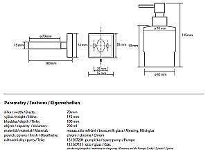 Диспенсер Bemeta Beta 132109102 купить в интернет-магазине сантехники Sanbest