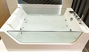 Ванна акриловая CeruttiSpa 9958 170x120 с гидромассажем белая купить в интернет-магазине Sanbest