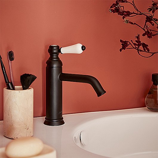 Cмеситель для раковины Jacob Delafon LOUISE E24360-BL черный матовый купить в интернет-магазине сантехники Sanbest