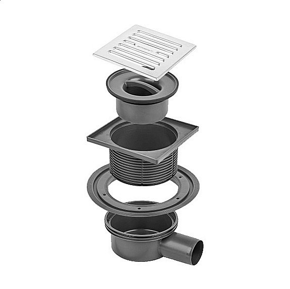 Душевой трап Pestan Bettoserb 14702509 хром купить в интернет-магазине Sanbest