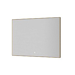 Зеркало Boheme 100 543-100-MG матовое золото в ванную от интернет-магазине сантехники Sanbest