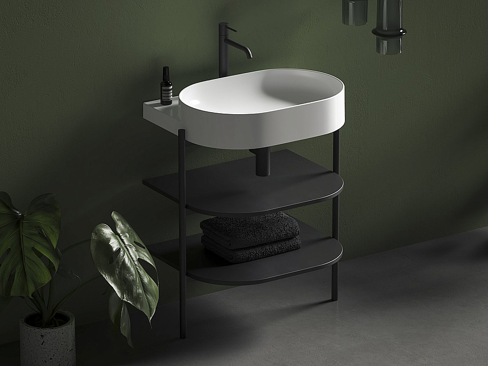 Раковина Ravak Yard 600 XJX0E260001 белый матовый купить в интернет-магазине Sanbest