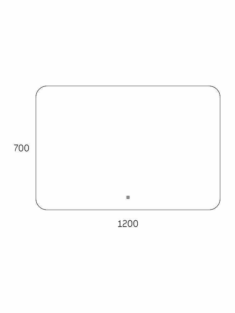 Зеркало Taliente Zled TA-Zled-B12070 120 в ванную от интернет-магазине сантехники Sanbest