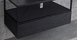 Нижняя тумба Cezares CADRO 100 Nero купить в интернет-магазине сантехники Sanbest