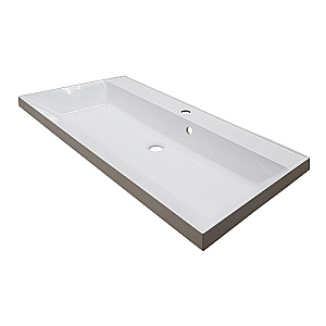 Тумба с раковиной Azario Viola 100/2 CS00097148 фисташковая для ванной в интернет-магазине Sanbest