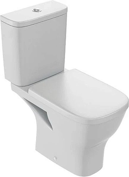 Унитаз напольный Jacob Delafon STRUKTURA безободковый, с бачком купить в интернет-магазине Sanbest