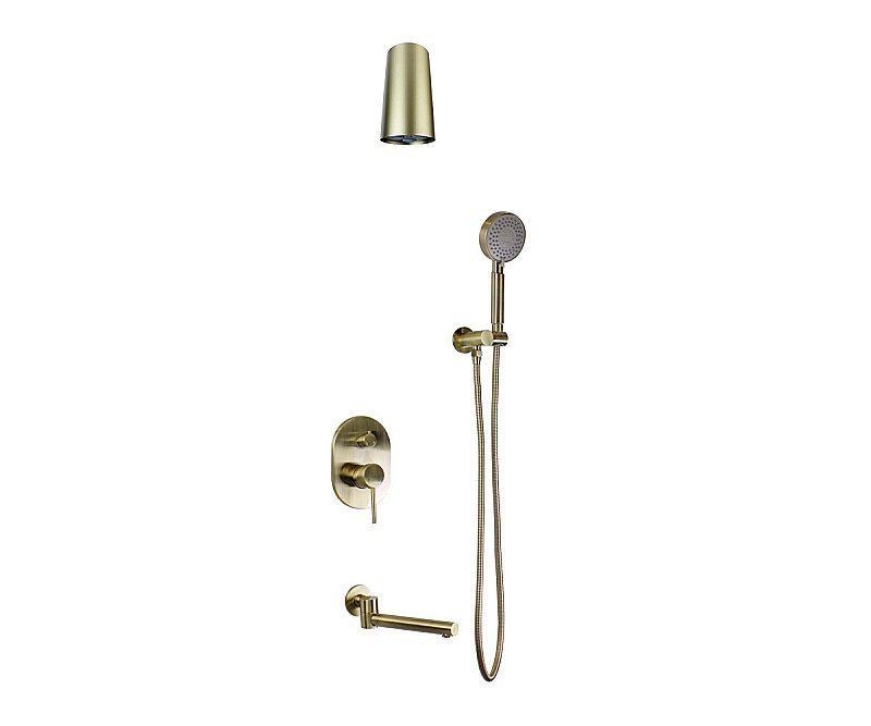 Душевая система Bronze de Luxe Scandi 14582-501BR бронза купить в интернет-магазине сантехники Sanbest