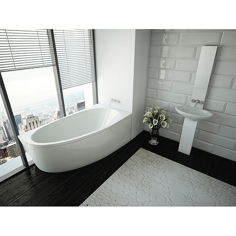 Ванна Azario KAPRIS 150х90 белая купить в интернет-магазине Sanbest