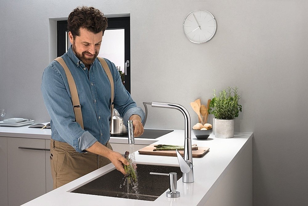 Смеситель для кухни Hansgrohe Talis Select M51 300 73867000 купить в интернет-магазине сантехники Sanbest