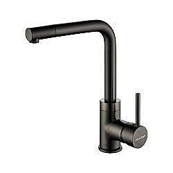 Смеситель для кухни Paulmark Honner Ho212018-GM Вороненная сталь купить в интернет-магазине сантехники Sanbest