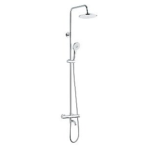 Душевая система с термостатом Olive's TERMO 34511TM хром купить в интернет-магазине сантехники Sanbest