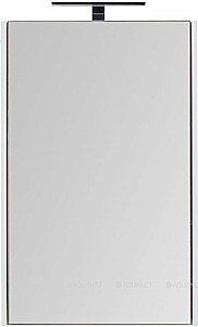 Зеркальный шкаф Aquanet Августа 58 дуб сонома купить в интернет-магазине сантехники Sanbest