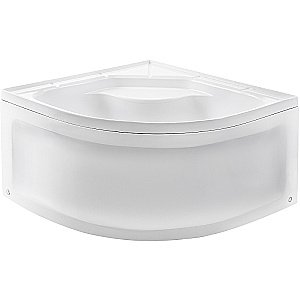 Душевая кабина Мономах XL Б/К 100x100x44 С МЗ 10000012112 стекло прозрачное с рисунком мозаика/профиль хром купить в интернет-магазине Sanbest
