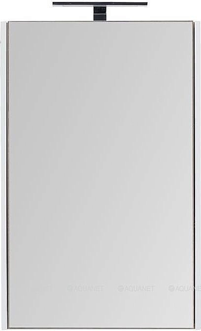 Зеркальный шкаф Aquanet Августа 58 дуб сонома купить в интернет-магазине сантехники Sanbest