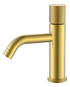 Смеситель для раковины Boheme Stick 121-MG.2 золото матовое/ручка TOUCH купить в интернет-магазине сантехники Sanbest