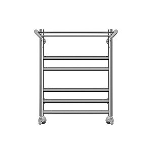 Полотенцесушитель водяной Terminus Хендрикс П6 500x596 купить в интернет-магазине сантехники Sanbest