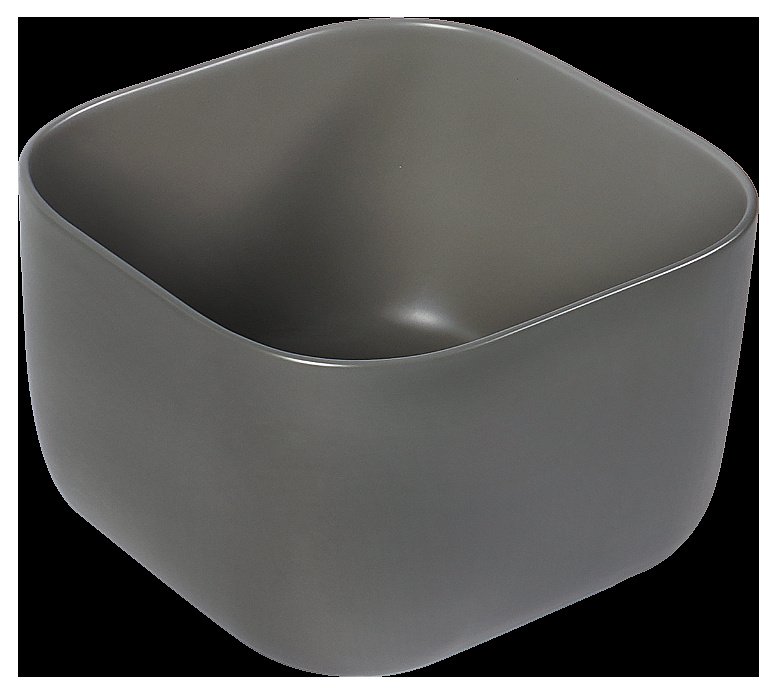 Раковина SantiLine 36,5 SL-1111MG серая матовая купить в интернет-магазине Sanbest