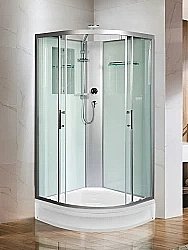 Душевая кабина WeltWasser Werra XL 10000014046 90х90 с поддоном купить в интернет-магазине Sanbest