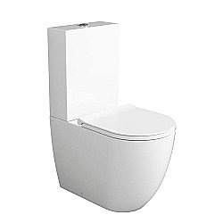 Унитаз напольный SIMAS Vignoni безободковый, с бачком, белый купить в интернет-магазине Sanbest