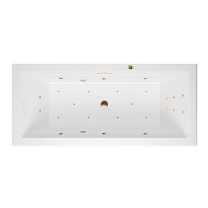 Ванна акриловая EXCELLENT Heaven Slim 170x75 ULTRA золото купить в интернет-магазине Sanbest