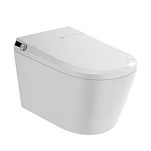 Унитаз подвесной Abber Bequem AC1119S-AC0101P белый, с крышкой микролифт, с инсталляцией купить в интернет-магазине Sanbest