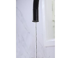 Смеситель для кухни Paulmark Salix Sa213419-BLM черный  купить в интернет-магазине сантехники Sanbest