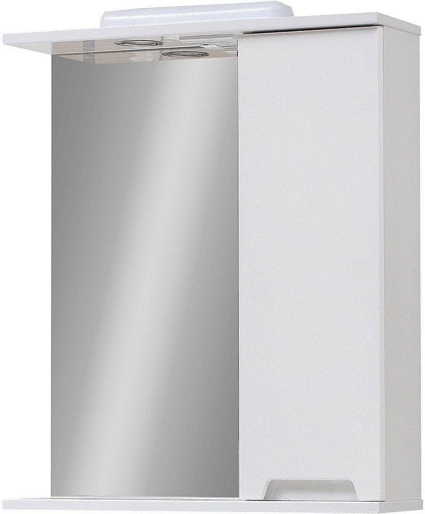 Зеркало со шкафом Cerutti SPA Ломбардия 70 правый в ванную от интернет-магазине сантехники Sanbest