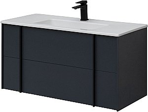 Тумба с раковиной Allen Brau REALITY 1.32008.AM 121 антрацит матовый для ванной в интернет-магазине Sanbest