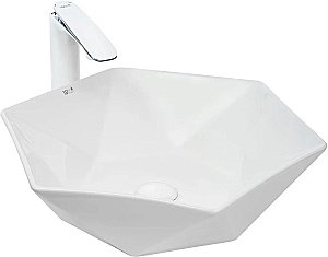 Накладная раковина WeltWasser WW ELBACH 1140 45 белая купить в интернет-магазине Sanbest