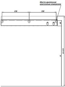 Полка Aquanet Магнум 302233 70 белая матовая купить в интернет-магазине сантехники Sanbest