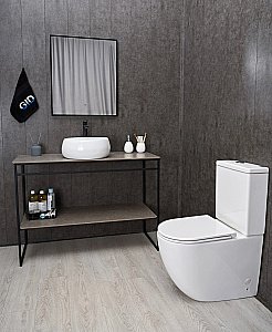 Раковина накладная Gid Esfera 40 N9140 51213 белая купить в интернет-магазине Sanbest