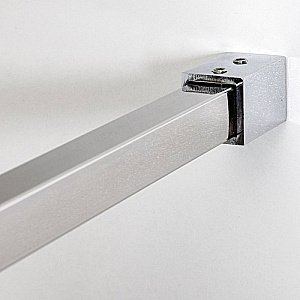 Душевое ограждение Deto MC110, 110x200х см, прозрачное стекло, профиль серебристый купить в интернет-магазине Sanbest