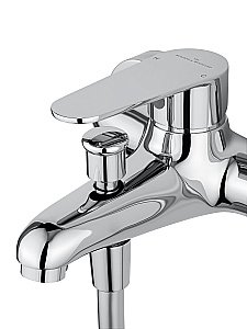 Смеситель для ванны с душем WONZON & WOGHAND ALFA WW-AE3204-CR хром купить в интернет-магазине сантехники Sanbest