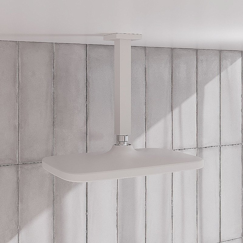 Верхний душ Iddis Esper ESP25WSi64 белый матовый купить в интернет-магазине сантехники Sanbest