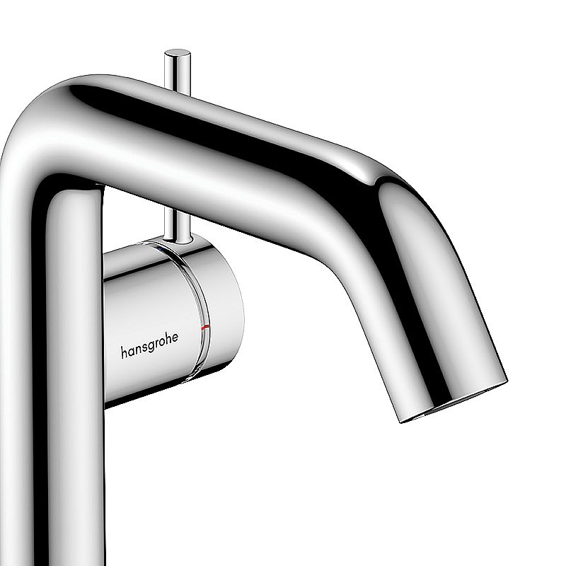 Смеситель для раковины Hansgrohe Tecturis S 73320000 хром купить в интернет-магазине сантехники Sanbest