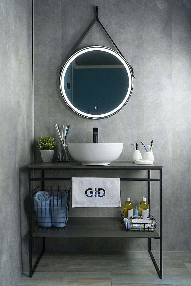 Раковина накладная Gid Esfera 43 N9003a 51103 белая купить в интернет-магазине Sanbest