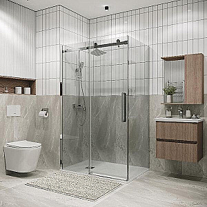 Душевой уголок Grossman Classic 160х90 120.K33.04.1690.10.00 стекло прозрачное/профиль хром купить в интернет-магазине Sanbest