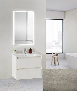 Тумба с раковиной BelBagno KRAFT 39-2C SO 60 Cemento Grigio для ванной в интернет-магазине Sanbest