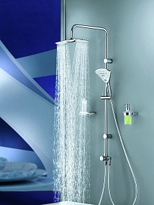 Душевая колонна Kludi Fizz Dual Shower System 670910500 купить в интернет-магазине сантехники Sanbest