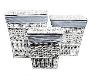 Корзина для белья WasserKRAFT Lippe WB-450-S 35 купить в интернет-магазине сантехники Sanbest